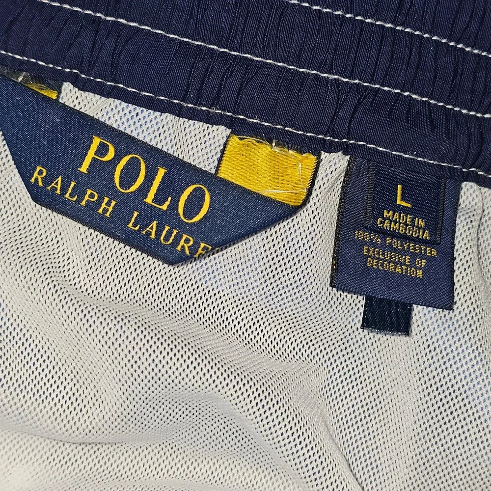 Polo Ralph Lauren Mens Blue Swim Trunks Shorts‎ Large